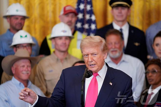 도널드 트럼프 미국 대통령. ⓒ 로이터=뉴스1 ⓒ News1 류정민 특파원