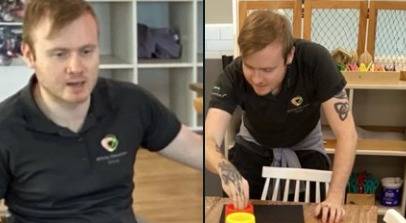 아동 성범죄 혐의를 받는 조슈아 브라운. (사진 소셜미디어 엑스 사용자 @OneGetsItDone 캡쳐)