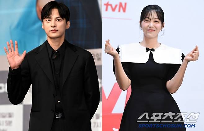 배우 윤선우, 김가은(왼쪽부터).사진=스포츠조선DB