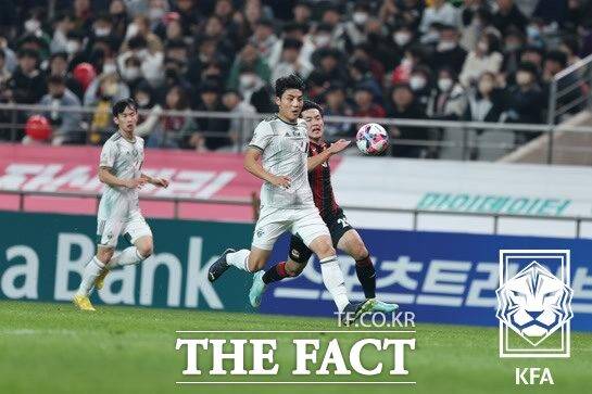 2022 FA컵 결승전 FC서울과 전북현대의 경기 장면/KFA