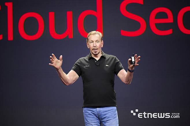 래리 엘리슨 오라클 회장. [사진= 전자신문 DB]