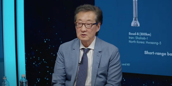 빅터 차 CSIS 한국 석좌. 유튜브 캡처