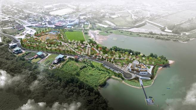 구이 수상레저단지 조감도&nbsp;