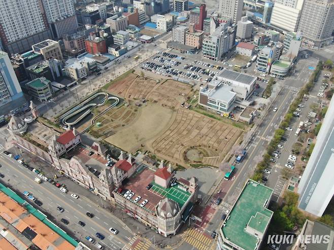 시흥시가 매각을 추진하는 월곶동 995번지 일원(구 마린월드 부지). 시흥시 제공&nbsp;