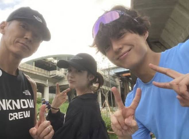 왼쪽부터 션 다니엘 박보검/션 소셜 계정 캡처