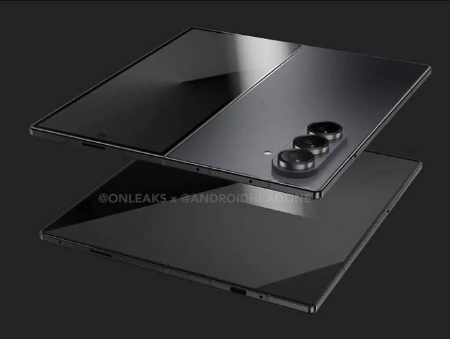 [서울=뉴시스] 삼성의 신규 폴더블폰인 갤럭시 Z 폴드7은 세계에서 가장 얇은 폴더블 스마트폰이 될 예정이다. (사진=X(엑스, 구 트위터 갈무리)) 2025.05.09 *재판매 및 DB 금지