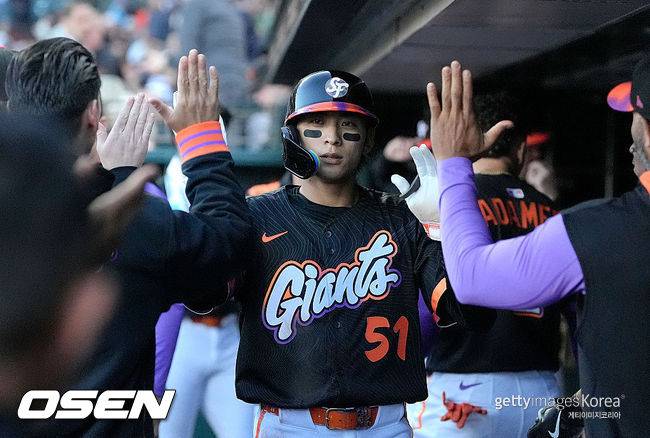 [사진] 샌프란시스코 자이언츠 이정후. ⓒGettyimages(무단전재 및 재배포 금지)