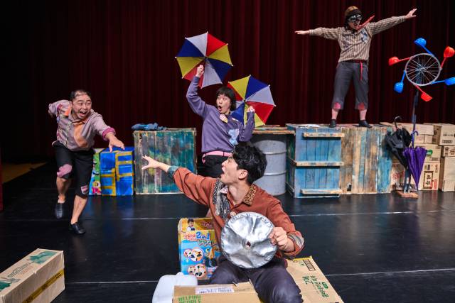 극단 현장의 ‘정크 클라운’./통영연극예술축제/