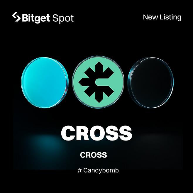 비트겟의 크로쓰 상장도 발표됐다(출처=비트겟 공식 SNS).