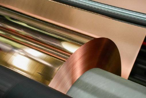 롯데에너지머티리얼즈의 하이엔드 동박.(사진=롯데에너지머티리얼즈)