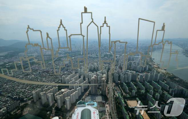 서울시내 아파트단지 모습. 2025.6.19/뉴스1 ⓒ News1 박세연 기자