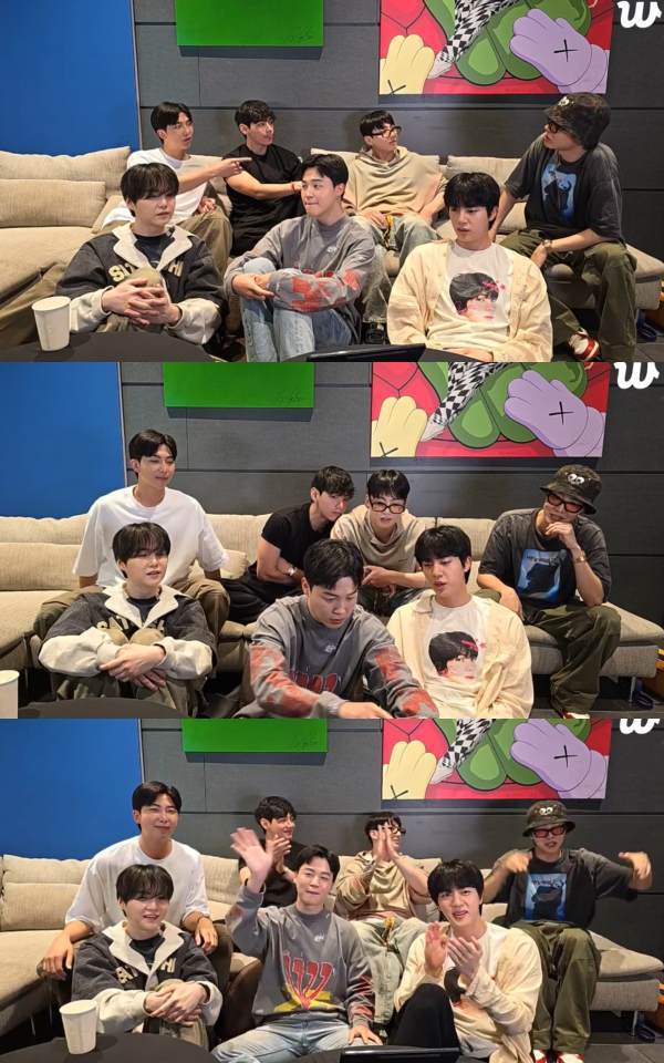 ⓒ위버스 라이브 방송 화면