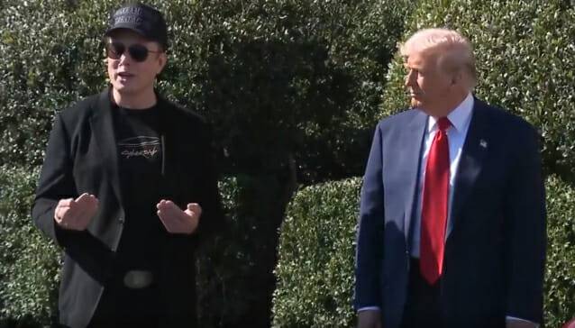 일론 머스크(왼쪽)와 도널드 트럼프 대통령 (사진=트루스소셜 @realDonaldTrump 영상 캡쳐화면)