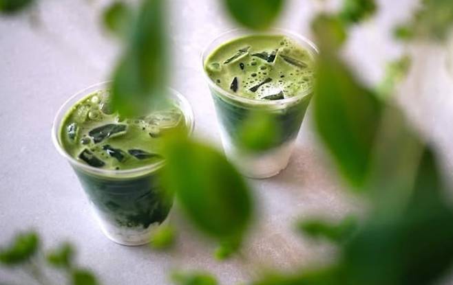 케틀티 말차 라떼./인스타그램