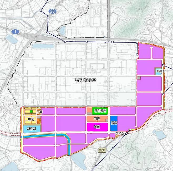 국토교통부가 이달 3일 나주 에너지 국가산업단지의 산업단지계획을 승인하고, 사업을 본격적으로 추진해 나간다고 2일 밝혔다.ⓒ국토교통부