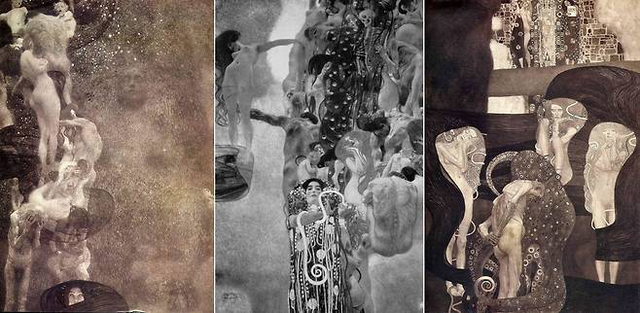 왼쪽부터 ‘철학’ ‘의학’ ‘법학’