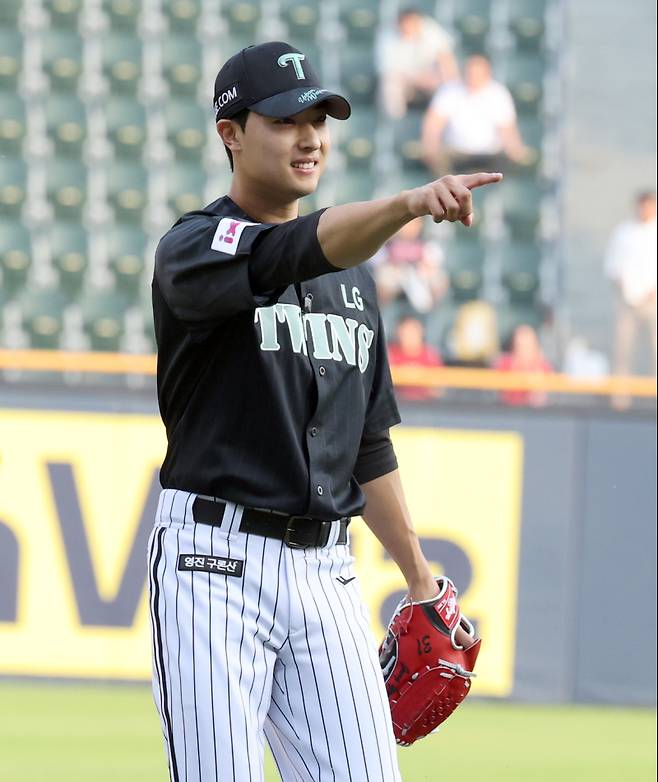 LG 이정용. 잠실=정시종 기자 capa@edaily.co.kr /2025.06.17.