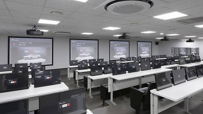 SK렌터카 오토옥션 경매회장