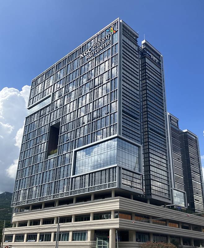 KGC인삼공사 과천 R&D센터 전경. <KGC인삼공사>