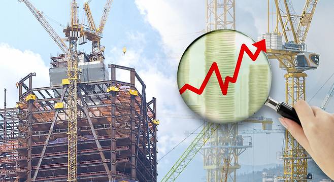 코오롱글로벌이 합병을 통한 우량자산 유입 효과로 부채비율 축소 등 재무구조를 개선할 방침이다. /그래픽=강지호 디자인 기자