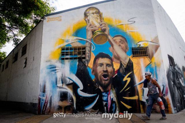 2026 FIFA 월드컵 출전을 열망하는 리오넬 메시. /게티이미지코리아