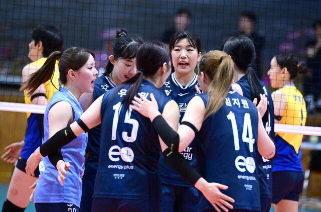 2025 한국실업배구&프로배구 퓨처스 챔프전 단양대회에 참가한 GS칼텍스./KOVO