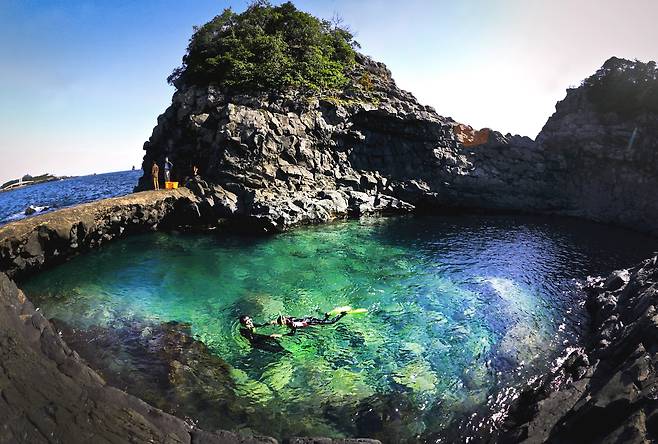 제주 황우지 해안