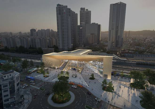 [천안=뉴시스] 천안역 증개축 사업 조감도.(사진=천안시 제공)2025.07.02.photo@newsis.com. *재판매 및 DB 금지