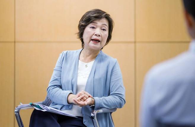 크리스틴 초이 홍콩 교육장관. 홍콩 성도일보 캡처