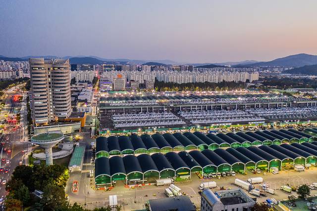 서울 가락시장 전경. 서울시농수산식품공사
