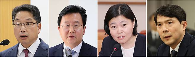 (왼쪽부터) 노만석, 정진우, 임은정, 성상헌