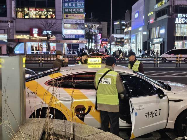 현장 단속사진. 사진제공=서울시