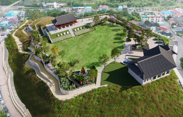 열선루 조감도. 사진 제공=보성군