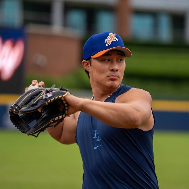 ▲ 재활 경기 일정을 곧 마무리하고 메이저리그 무대에 복귀할 예정인 김하성 ⓒ더럼 불스 SNS