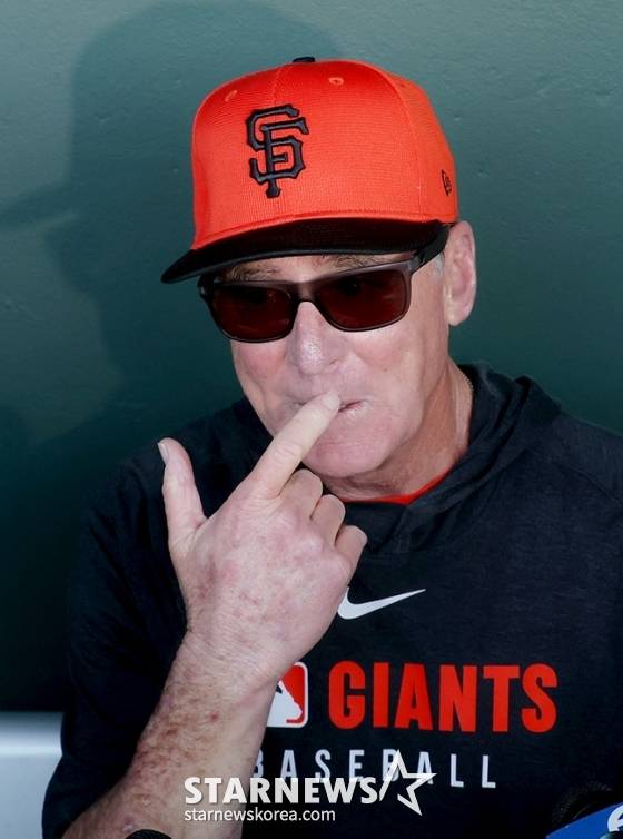 밥 멜빈 샌프란시스코 자이언츠 감독. /사진=김진경 대기자