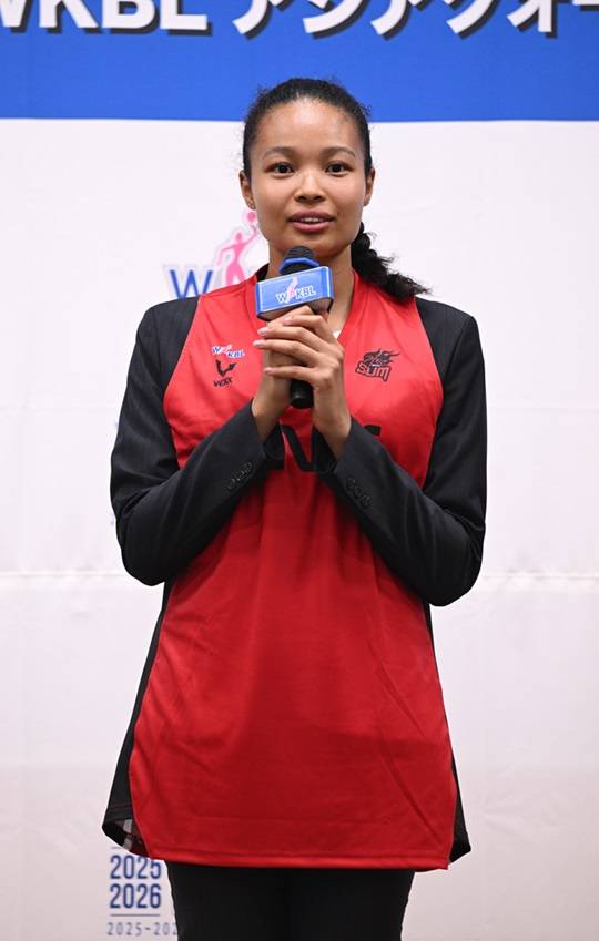 BNK 나카자와 리나. /사진=WKBL 제공