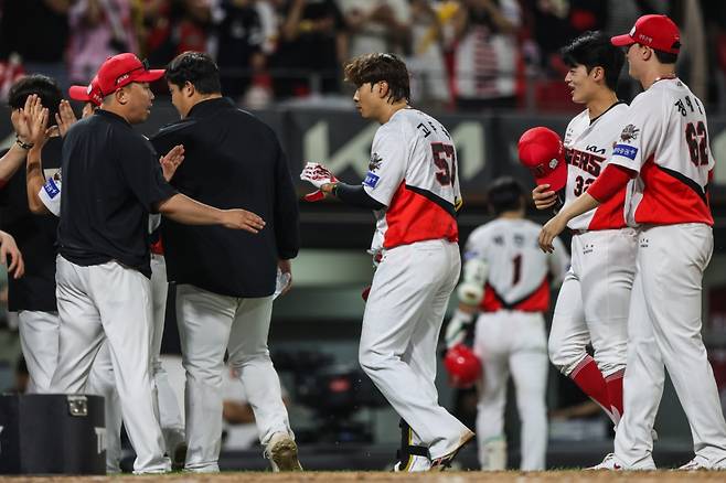 KIA 타이거즈 선수단. /사진=KIA 타이거즈 제공