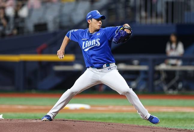 원태인. /사진=삼성 라이온즈