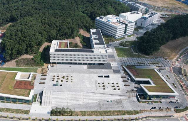 상공에서 내려다본 공동캠퍼스 전경.