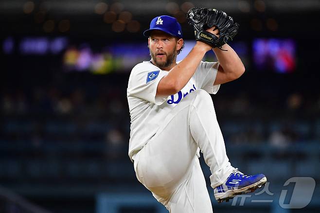 LA 다저스 클레이튼 커쇼가 개인 통산 3000탈삼진까지 3개만 남겨뒀다. ⓒ 로이터=뉴스1