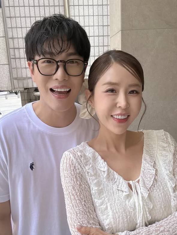 문원(왼쪽), 신지/ 사진=신지 인스타그램 갈무리