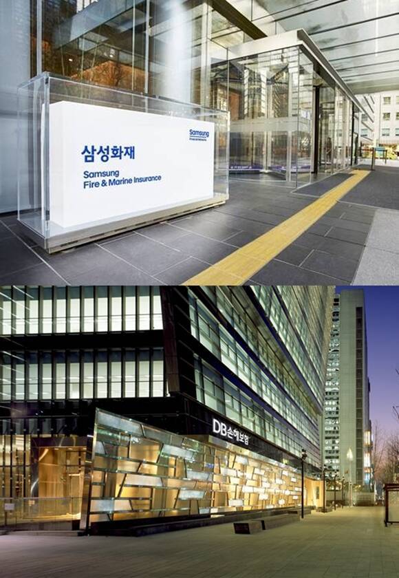 삼성화재, 한화생명, DB손해보험 등 국내 보험사들이 해외 은행과 보험사 인수, 투자 확대 등으로 해외 사업에서의 영향력을 키우고 있다. /더패트 DB