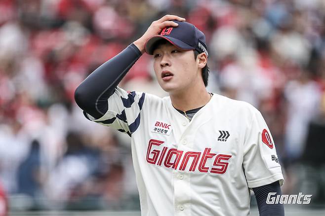 롯데 자이언츠 우완 파이어볼러 이민석. 사진=롯데 자이언츠