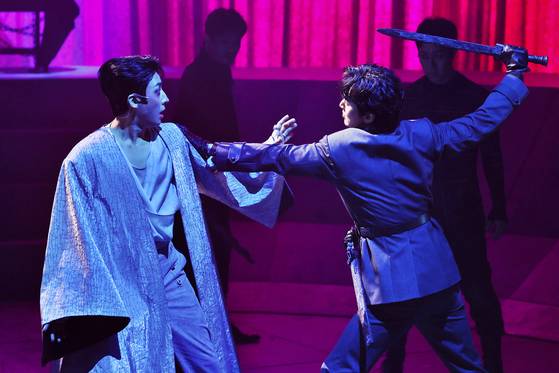 셰익스피어 원작 ‘줄리어스 시저’를 현대적으로 재해석한 ‘킬링시저’. [연합뉴스]