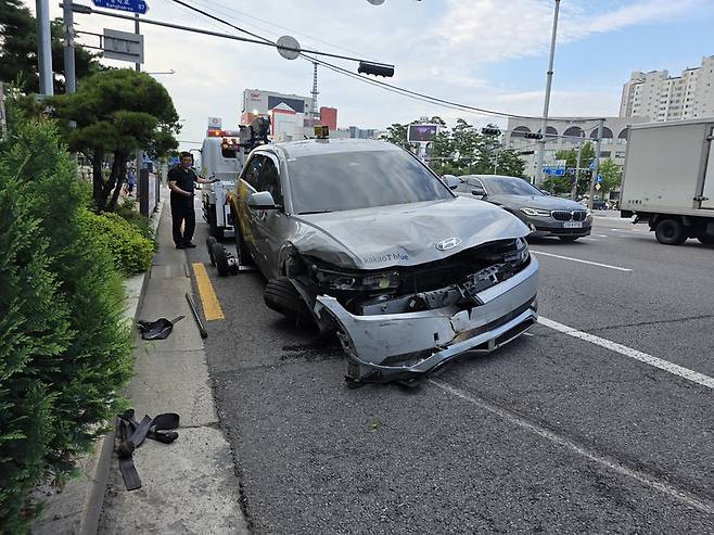 사고 당시 사진