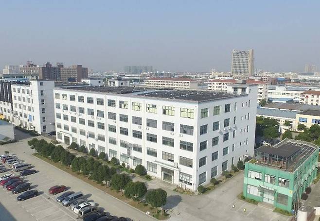 중국 상하이에 위치한 씨앤씨 상하이 인터내셔널 전경. <씨앤씨인터내셔널>