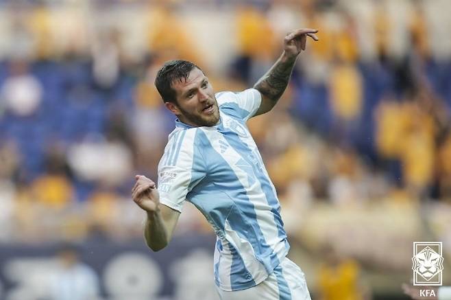 울산 HD 중앙 수비수 트로야크. 사진=대한축구협회