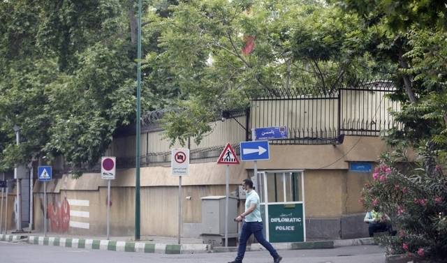 이란의 스위스 대사관. EPA 연합뉴스