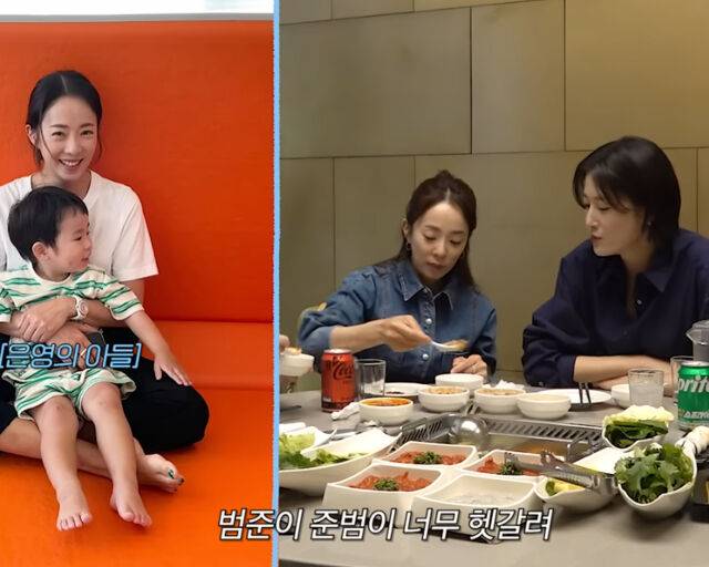 박은영의 교육관은 "뭘 시키지 말자"라고 밝혔다. / 유튜브 '워킹맘 이현이' 캡처