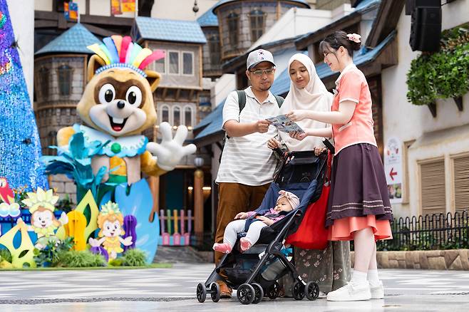 롯데월드 관광약자 1000명을 초청하는 특별 드림티켓 초청행사